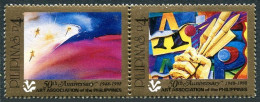 Philippines 2513-2514a, MNH. Art Association, 50th Ann. 1998. Symbolic Design. - Filippine
