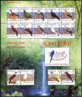 Philippines 3151 An Sheet, MNH. Taipei-2008 StampEXPO. Birds. - Filippine