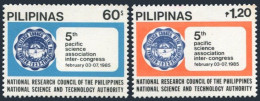 Philippines 1738-1739,MNH.Michel 1659-1660. Pacific Science Association, 1085. - Filipinas