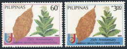 Philippines 1735-1736, MNH. Michel 1655-1656. Philippine-Virginia Tobacco, 1985, - Filipinas