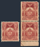 Philippines 432 2 Perf Var,mint.Michel 409. Arms Of Manila,1937. - Filipinas