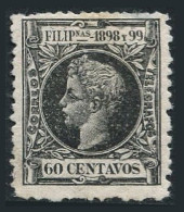 Philippines 208,hinged-thin.Michel 203. King Alfonso XIII,1898. - Filipinas