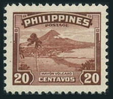 Philippines 508, MNH. Michel 466. Landmarks 1947. Mayon Volcano. - Filipinas