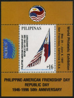 Philippines 2475 Sheet, MNH. PACIFIC-1997. Philippine-American Friendship Day. - Philippines