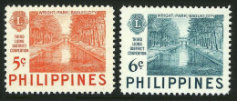 Philippines 582-583,hinged.Mi 564-565. Lions District Convention,Baguio,1952. - Philippines
