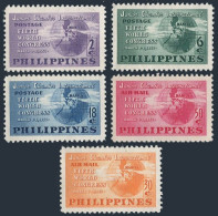 Philippines 537-539, C68-C69, MNH. Mi 501-503. Junior Chamber Of Commerce, 1950. - Philippines