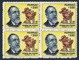 Philippines 1506 Block/4,MNH.Michel 1397. Heinrich Von Stephan,UPU Founder,1981. - Filippijnen