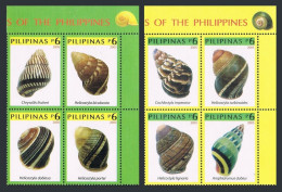 Philippines 2967-2968 Ad Blocks,2969-2970 Ad Sheets,MNH. Shells 2005. - Philippines