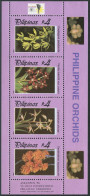 Philippines 2430 Sheet,MNH. Philippine Orchids.ASEANPAX-1996. - Philippines