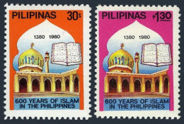 Philippines 1461-1462,MNH.Michel 1353-1354. Islam In Philippines,600th Ann,1980. - Philippinen