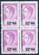 Philippines 1367 Block/4,MNH.Michel 1262.Emilio Jacinto,Patriot.Stamp Week 1978 - Philippines