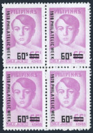 Philippines 1367 Block/4,MNH.Michel 1262.Emilio Jacinto,Patriot.Stamp Week 1978 - Filippijnen