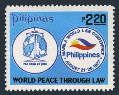 Philippines 1328, MNH. Michel 1197. Conference World Peace Through Law, 1977. - Filippine