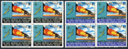 Philippines 1390-1391 Blocks/4, MNH. Oil Production, Nido Oil Reef Complex,1979. - Philippines