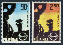 Philippines 1324-1325,MNH. Asian Development Bank.Cogwheels,Worker,1977. - Filippine