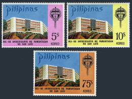 Philippines 1183-1185, MNH. Michel 1059-1061. San Luis University, Luzon. 1973. - Filippijnen