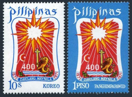 Philippines 1102,C101,MNH.Michel 970-971. Founding Of Manila,400th Ann.1971. - Filippijnen