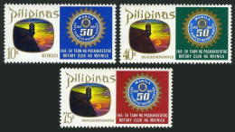 Philippines 1013,C96-C97, MNH. Manila Rotary Club, 50th Ann. San Andres Bastion. - Philippinen