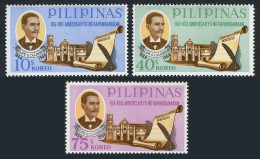 Philippines 987-989, MNH. Felipe Calderon, Author Of Malolos Constitution, 1968. - Philippines