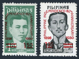 Philippines 1469-1470, MNH. Michel 1391-1392. Independence, 82nd Ann. 1980. - Filippijnen