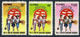 Philippines 1476-1478,MNH.Michel 1366-1368. Kabataang Barrangay,5th Ann.1980. - Filippine
