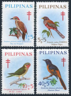 Philippines B36-B39,MNH. Red Cross 1967.Birds:Woodpecker,Trogon,Lorikeet,Minivet - Philippinen