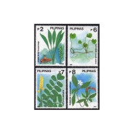 Philippines 2132-2135, MNH. Michel 2127-2130. Medicinal Plants 1992. - Philippinen