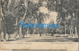 228852 ARGENTINA MENDOZA SQUARE PLAZA INDEPENDENCIA SPOTTED POSTAL POSTCARD - Argentinien