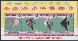Philippines 2255-2257a 5 Sheets.MNH.Mi Bl.64-66-I. Freshwater Aquarium Fish,1993 - Filippijnen
