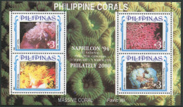 Philippines 2293e,MNH.Michel Bl.71-I. Corals,NAPHILCON-1994. - Filippijnen