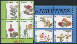 Philippines 2533-2534 Ad Block, 2535, MNH. Flowers, 1998. Medinilla Magnifica. - Filipinas