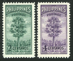 Philippines 540-541, MNH. Michel 506-507. Bureau Of Forestry, 50th Ann. 1950. - Philippines