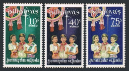 Philippines 1003-1005, MNH. Michel 863-865. Christmas 1968, Singing Children. - Filippijnen