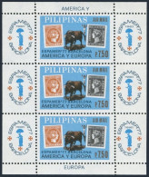 Philippines C110, MNH. Michel Bl.11. ESPAMER-1977. Bill And Matador. - Filippijnen