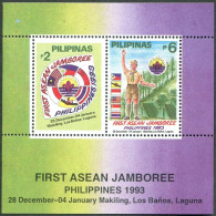 Philippines 2287a Sheet, MNH. Michel Bl.69. ASEAN Scout Jamboree, 1993. - Filippine