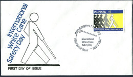 Philippines 2040, FDC. Michel 2003. Blind Safety Day, 1990. - Philippines