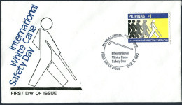 Philippines 2040, FDC. Michel 2003. Blind Safety Day, 1990. - Filipinas