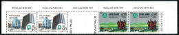 Philippines 1943-1944 Strip/2 Pairs, MNH. Mi 1872-1873. Land, Commercial  Banks. - Philippines