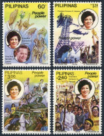 Philippines 1795-1798, MNH. Election Of Corazon Aquino, 7th President. 1986. - Filippijnen
