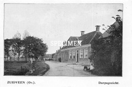 Prent - Dorpsgezicht - Zuidveen   - 8.5x12.5 Cm - Other & Unclassified