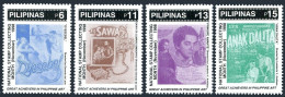 Philippines 2571-2574, 2575, MNH. Stamp Collecting Month, 1998. Motion, Costume. - Filippijnen