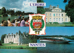 1 AK Frankreich * Schlösser Am Fluß L'Erdre Bei Nantes - Das Wappen Von Nantes - Département Loire-Atlantique * - Nantes