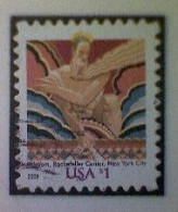 United States, Scott #3766a, Used(o), 2008, Wisdom, $1.00, Multicolored - Used Stamps