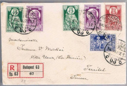 Hungria, 1930, Budapest-Territet - Storia Postale