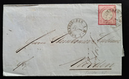 Deutsches Reich 1872, Brief HOHENKIRCHEN Nach NORDEN - Briefe U. Dokumente