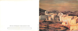 JEAN PIERRE CAPRON - SAINT GUILHEM DU DESERT - HUILE - MEILLEURS VOEUX - Peintures & Tableaux