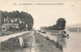 Les Mureaux * Le Barrage Et Le Canal De L'écluse * Péniche Chemin De Halage - Les Mureaux