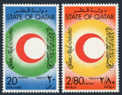Qatar 609-610,MNH.Michel 816-817. Red Crescent Society, 1982. - Qatar