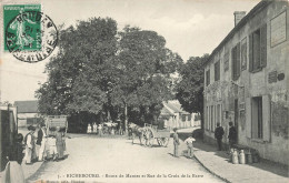 Richebourg * Route De Mantes Et Rue De La Croix De Barre * Attelage Villageois - Autres & Non Classés