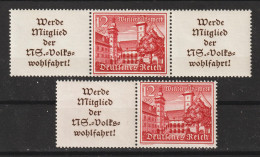 W 140, 141 MiNr. 735 Postfrisch (0719) - Unused Stamps